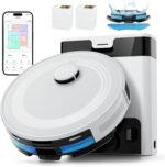 Lefant LiDAR Robot Vacuum and Mop, 45-Day Self-Emptying, 190° PSD Obstacle Avoidance, Customized Cleaning, Multi-Floor Mapping, 5500Pa Strong Suction, 140 Min Runtime, 2.4&5G WiFi, M2 Pro - Image 2
