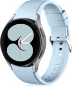 Lerobo No Gap Band Compatible With Samsung Galaxy Watch 7 5 4 6 (44mm 40mm), Watch 5 Pro (45mm), 4 Classic (46mm 42mm) - 20mm Quick Release Sport Replacement for Women Men - Image 2