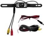 License Plate Reversing Camera, Waterproof and Dust-Proof HD Picture, Wide-Angle Night Vision, 8 Light Infrared for Cars - Image 2