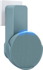 Maxonar Wall Mount, Ech0 P0p Wall Mount Speaker Holder No Screws and Drill Needed Cable Hidden Storage Compatible with Google Nest, Ech0 P0p- Green - Image 2
