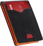 Men's Wallet slim wallet Carbon Fiber Bi-Fold Wallet - RFID Blocking Ultra Thin Card Holder (Holds 10+ Cards) Business & Travel Essential (Perfect Day Gift) - Image 2