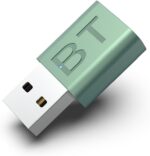 Mini 2-in-1 USB Bluetooth Receiver,5.4 Wireless Audio Adapter 3.5mm Car Kit Music Receiver for Home/Car Stereo Sound System, Bluetooth Adapter(Aux in) with 3.5mm Cable(Green) - Image 2