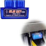 Mini ELM327 OBDII Car Auto Diagnostic Scanner, Professional Car Bluetooth Failure Detector Scan Tool and Code Reader Compatible with Android Windows Devices - Image 2