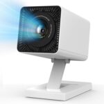 Mini Projector, 4K Portable Video Projector with WiFi6 & Bluetooth 5.4, 150 ANSI Lumen, Automatic Vertical Correction, 130'' Screen Home Cinema Smart Projector for Phone, PC, HDMI USB, Laptop - Image 2