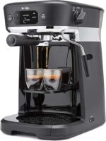 Mr. Coffee All-in-One Occasions Specialty Pods Coffee Maker, 10-Cup Thermal Carafe, and Espresso with Milk Frother and Storage Tray, Black - Image 2