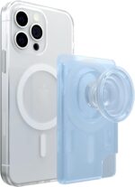 Multi Functional Magnetic Phone Wallet with Expanding Phone Grip Kickstand Compatible with Magsafe Including Adapter Ring Phone Card Holder (SkyBlue) - Image 2