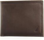 Nautica Men's Bifold Leather Wallet | RFID Blocking | ID Window | Card Slots | Organization | Durable | Stylish - Image 2