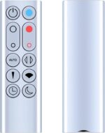New Replacement HP02 HP03 Remote Control for Dyson HP02 HP03 Pure +Cool Link Air Purifier Tower Fan (Color: Silver) - Image 2