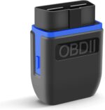 OBD2 Bluetooth 4.0 Scanner Car Code Reader for iPhone iOS Android Windows, Auto ODB2 OBDII Adapter Diagnostic Scan Tool for Check Engine Lights - Image 2