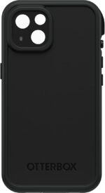OtterBox FRĒ Series Waterproof Case with MagSafe (Designed by LifeProof) for iPhone 14 - Black - Image 2