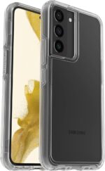 OtterBox Galaxy S22 Symmetry Series Case - Clear, Ultra-Sleek, Wireless Charging Compatible, Raised Edges Protect Camera & Screen - Image 2