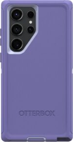 OtterBox Galaxy S23 Ultra Defender Series Case - Mountain Majesty (Purple), Rugged & Durable, with Port Protection, Includes Holster Clip Kickstand - Image 2