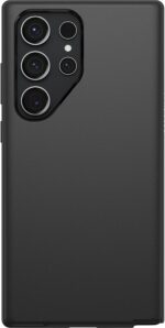 OtterBox Galaxy S23 Ultra Symmetry Series Case - BLACK, ultra-sleek, wireless charging compatible, raised edges protect camera & screen - Image 2