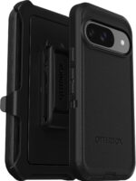 OtterBox Google Pixel 9 & 9 Pro Defender Series Case - Black, Rugged & Durable, with Port Protection, Includes Holster Clip Kickstand - Image 2