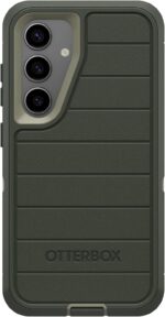 OtterBox Samsung Galaxy S24 (Only) - Defender Series Case - Lichen The Trek (Green) - Case Only - Rugged & Durable - with Port Protection - Microbial Defense Protection - Non-Retail Packaging - Image 2
