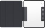 OtterBox Symmetry Series 360 Case for iPad Pro 12.9-inch (5th Gen ONLY)- Scholar (Grey), Ultra-Sleek Design, Multiple Viewing Positions, Magnetic Sleep/Wake Cover - Image 2