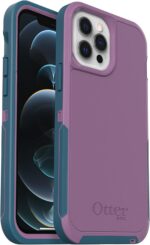 OtterBox iPhone 12 & 12 Pro (Only) - Defender Series XT Case - Lavender Bliss - Screenless - Rugged - Snaps to MagSafe - Lanyard Attachment - Microbial Defense Protection - Non-Retail Packaging - Image 2