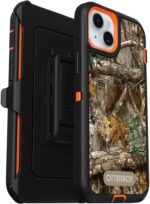 OtterBox iPhone 15 Plus & iPhone 14 Plus (Only) - Defender Series Case - Realtree Blaze Edge (Camo) - Rugged & Durable - with Port Protection - Holster Clip Includes - Image 2
