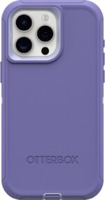 OtterBox iPhone 15 Pro Max (Only) - Defender Series Case - Mountain Majesty (Purple) - Case Only - Screenless - Rugged & Durable - with Port Protection - Non-Retail Packaging - Image 2