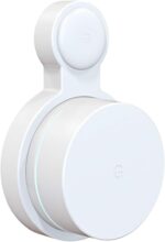 Outlet Wall Mount for Google WiFi AC1200, No Messy Wires Space Saving Easily Be Moved Outlet Mount for Google Mesh WiFi Router, Best Design for Winding Power Cord (1 Pack) - Image 2
