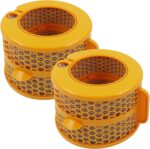 PH01 Carbon Fiber Evaporator Filter Replacement for Dyson PH01 PH02 PH03 PH3A PH04 replacement parts (Yellow 2 Pack) - Image 2