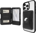 Pelican Protector AirTag MagSafe Wallet/Card Holder [RFID Blocking] Holds up to 5 Cards and Cash - Smart Wallet with AirTag Holder for Men and Women - Detachable Magnetic Case for iPhone - Image 2