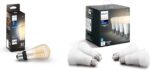Philips Hue 7W ST19 White Ambiance LED Smart Vintage Edison Filament Bulb, Warm - Pack of 1 - E26 & Smart 60W A19 LED Bulb - Soft Warm White Light - 4 Pack - 800LM - E26 - Indoor - Image 2