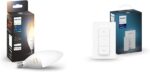 Philips Hue Smart Lighting Bundle with Dimmer Switch (V2) | Control Your Hue Lights via App or Voice - Image 2