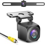 Pixelman 2024 AHD Backup Camera for Car,Stainless Bracket License Plate Backup Camera,IP69 Waterproof 145° Universal Rear Camera Rear View Camera Reverse Camera Back Up Camera for Cars,RV,SUV - Image 2