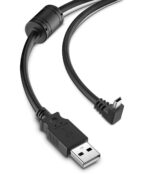 Pixelman Shielded 90 Mini USB Charger Cable, 6.5ft for Garmin GPS: Nuvi, Drivesmart, Zumo Xt - Image 2
