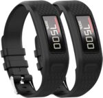 QGHXO Band for Garmin Vivofit 1 / Vivofit2, Soft Silicone Replacement Watch Band Strap for Garmin Vivofit 1 / Vivofit 2 Activity Tracker, Small, Large, Ten Colors - Image 2