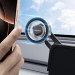 REEVAA 2025 Tesla Model Y Juniper Phone Mount for MagSafe [Strongest N55 Magnet, 3M Adhesive], Adjustable Tesla Screen Holder, Compatible with Model Y 2020-2026, MagSafe Case, iPhone Series - Image 2
