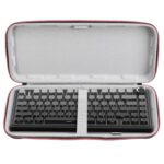 RLSOCO Hard Case for Aula F75 Pro/8Bitdo Retro Mechanical Keyboard/Logitech G PRO X TKL Rapid/ASUS ROG Azoth Gaming Keyboard and More (Max Size: 36.8cm x 15cm x 4cm) - Image 2