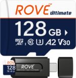 ROVE Ultimate Micro SD Card microSDXC 128GB Memory Card with USB 3.2 Type C Card Reader 170MB/s C10, U3, V30, 4K, A2 for Dash Cam, Android Smart Phones, Tablets, Games - Image 2