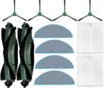 Replacement Accessories Kit for iRobot Roomba Essential Series：Y0110 / Y0112 / Y0140 / Q0120 Robot Vacuum Cleaner，parts 2 Main Brush, 4 Side Brushes, 2 HEPA Filters, 4 Mop Pads - Image 2