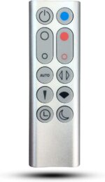 Replacement Remote Control Compatible for Dyson HP02 HP03 Pure Hot + Cool Air Purifier Heater Heat/Cool Fan (Silver) - Image 2