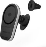 Scosche MPQ5DV-XTSP MagicMount Pro Charge5 15W Wireless Charging MagSafe Car Mount, Magnetic Phone Holder for Dashboard/Vent Compatible with iPhone 16/15/14/13/12 Pro/Pro Max/Plus, MagSafe Case & More - Image 2