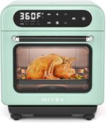 Secura Multifunction Air Fryer Steam Oven, 13 Quart Compact Oven with Convection Bake, Airfryer, Rapid Steam, Ferment, Dehydrator Combo, Nutritious & Delicious Food Steamer for Cooking (Mint Green) - Image 2