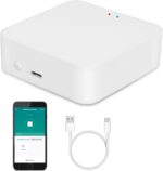 Smart Multi-mode Gateway: ZigBee 3.0 & Bluetooth & Mesh Hub, App Remote Control, Intelligent Bridge Wireless Smart Home Gateway Voice Control via Alexa/Google Home (ONLY Surport Tuya Smart Devices) - Image 2