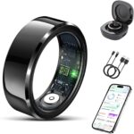 Smart Ring for Women Men-Wearable Fitness Tracker with Sleep Tracking Heart Rate Blood Oxygen Healthy Monitor Ring Activity Monitoring Steps Calories - Image 2