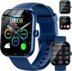 Smart Watch for Men Women(Answer/Make Call), 2025 New Smartwatch 1.96" HD Fitness Watch with 110+ Sport Modes, Heart Rate, Sleep Monitor, Pedometer, IP68 Waterproof Activity Tracker for Android iOS - Image 2