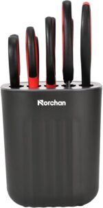 Stainless Steel Kitchen Scissors Set with Holder for All Purpose,5 Types of Heavy Duty Cooking Shears for Kitchen (Black) - Image 2