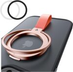 TORRAS 2024 Upgrade Magnetic Phone Grip Holder Kickstand, Fit for PopSockets MagSafe Ring Removable, for iPhone 16,15,14, 13, 12 11 Pro/Max/Plus/Mini,Samsung Galaxy, Google (Rose Gold), Ostand Ring - Image 2