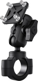 TUSITA Motorcycle GPS Mount Compatible with Garmin Montana, Zumo XT GPS - Handlebar Base with Double Socket arm - Image 2