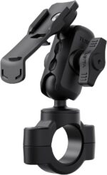 TUSITA Motorcycle GPS Mount - Holder Compatible with Garmin Handheld GPS - Double Socket Arm Handlebar Base - Image 2