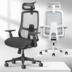 Takumi Ergonomic Reclining High Back Mesh Chair, Home Office Desk Chair with Wheels, Lumbar Support, Best for Long Hours! - Image 2