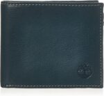 Timberland Men's Leather Wallet With Attached Flip Pocket, Navy (Blix), One Size - Image 2