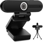 UHD 4K Webcam with Microphone: 8MP USB Computer Web Camera with Privacy Shutter and Tripod, External Webcam Pro Streaming Webcams PC Cam w/Mic Noise Reduction for Winsdows Mac OS Desktop Laptop - Image 2