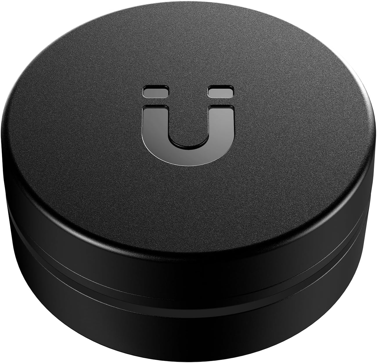 Ultra Magnetic Air Tag Holder | Sealed from Water | Shatterproof | Minimalist Design | Compatible with Apple AirTag, Extra 3M Tape for Optional Mounting, Air Tag Magnetic Case for Car, Truck - Black - Image 2