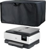Universal Printer Dust Cover - Wireless HP, Epson & Canon - Waterproof Black 600D Case Protector - 20x16x12 Inch - Image 2
